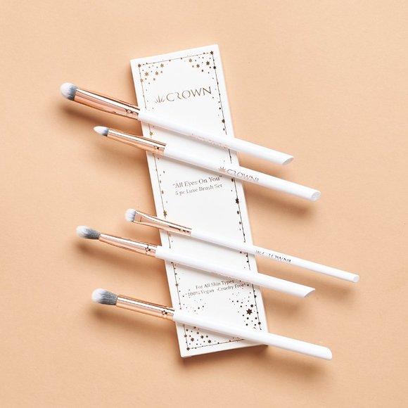 5 PIECE "ALL EYES ON YOU" BRUSH SET - Picture 1 of 1